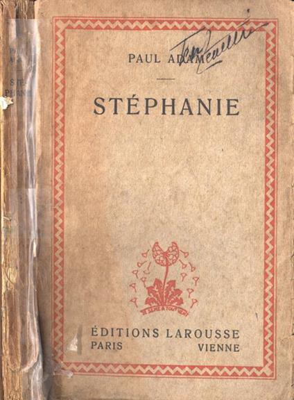 Stèphanie - Paul Adam - copertina