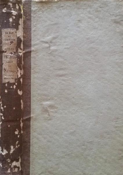 Cours de thèmes grecs. Avec vocabulaires ou choix de phrases graduées extraites et traduites des auteurs grecs. Texte francais a l'usage des élèves - copertina