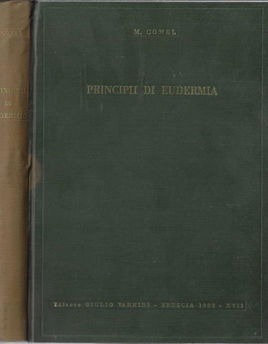 Principi di eudermia - M. Comel - copertina