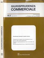Giurisprudenza commerciale n. 40. 2