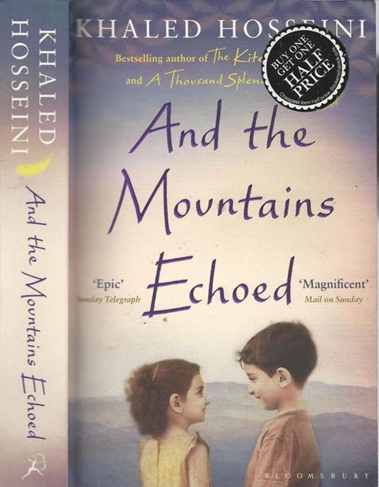 And The Mountains Echoed - Khaled Hosseini - copertina