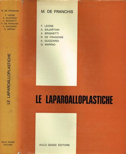 Le laparoalloplastiche - copertina