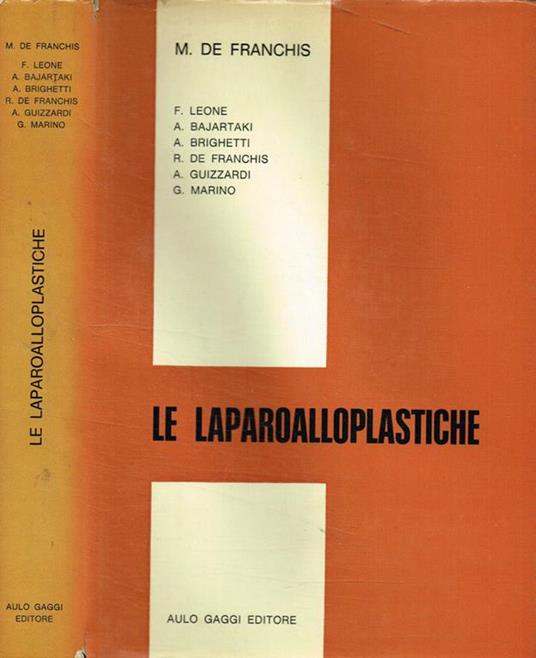 Le laparoalloplastiche - copertina