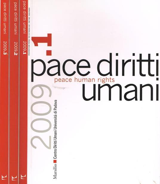 Pace Diritti Umani - copertina