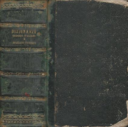 Dizionario Tedesco-Italiano e Italiano-Tedesco - Giuseppe Maschka - copertina