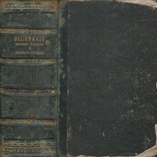 Dizionario Tedesco-Italiano e Italiano-Tedesco - Giuseppe Maschka - copertina