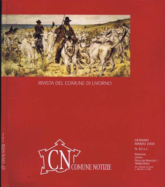 Comune Notizie. Rivista del Comune di Livorno - copertina