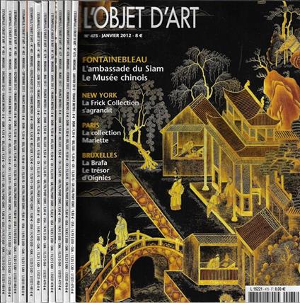 L' Estampille / L' Objet D'Art Anno 2012 (annata completa) - copertina