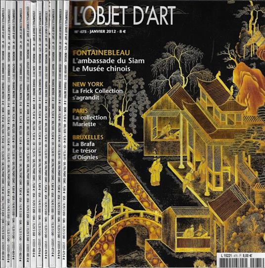L' Estampille / L' Objet D'Art Anno 2012 (annata completa) - copertina