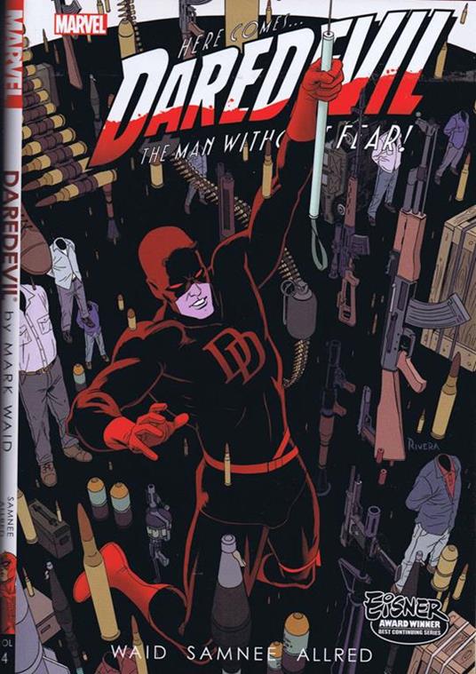 Here Comes… Daredevil (Volume 4) - Mark Waid - copertina