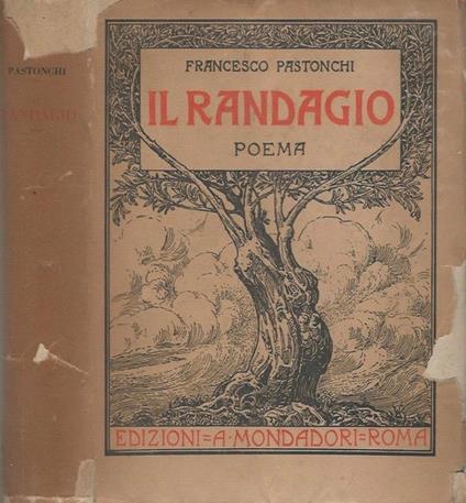 Il randagio - Francesco Pastonchi - copertina