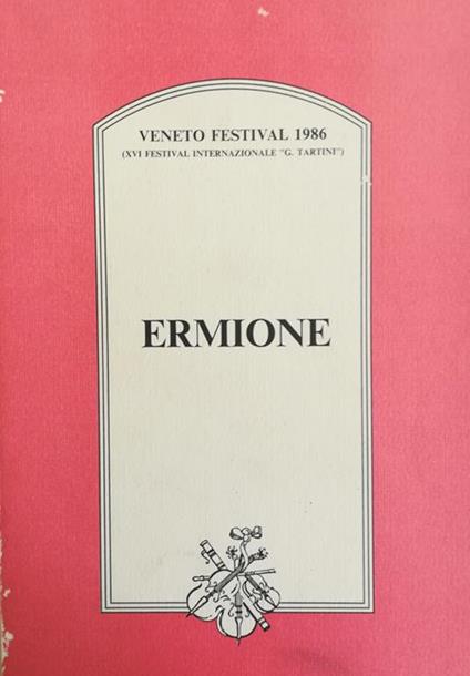 Ermione. Azione tragica in due atti - Gioachino Rossini - copertina