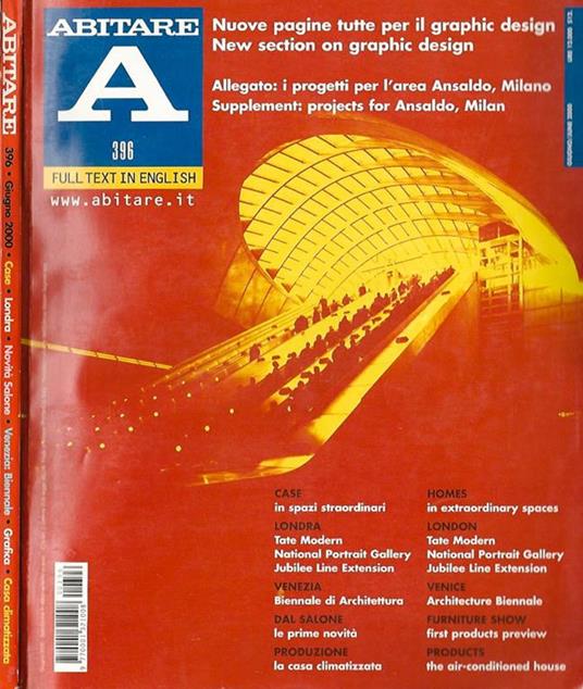 Abitare n. 396 - copertina