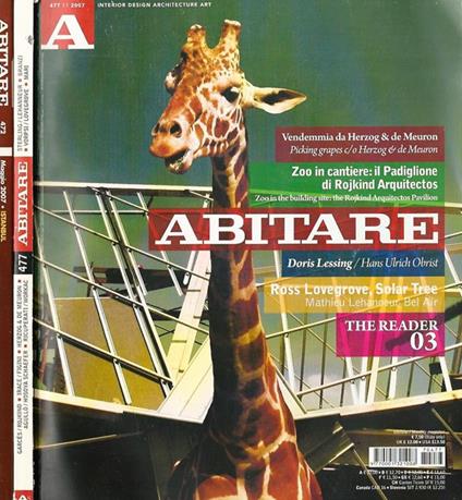 Abitare n. 472 - 477. Interior Design Architecture Art - copertina