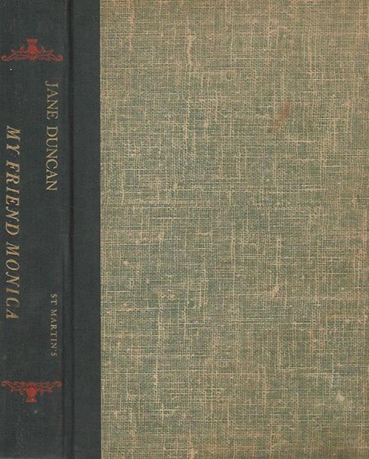 My Friend Monica - Jane Duncan - copertina