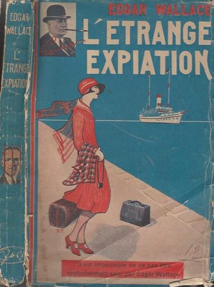 L' etrange expiation - Edgar Wallace - copertina