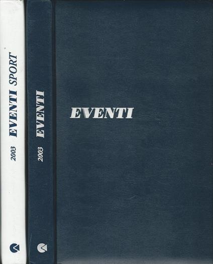 Eventi terzo millennio 2003 - Eventi Sport 2003 - copertina