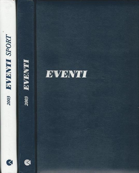 Eventi terzo millennio 2003 - Eventi Sport 2003 - copertina