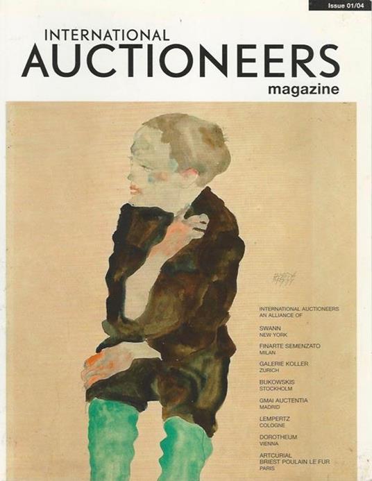International Auctioneers magazine - copertina