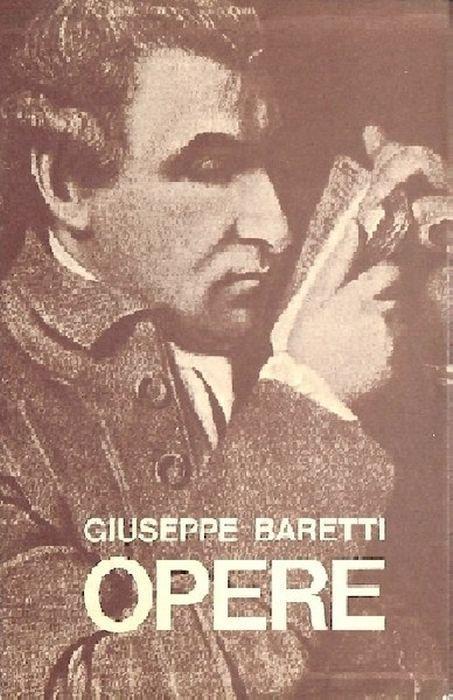 Opere - Giuseppe Baretti - copertina