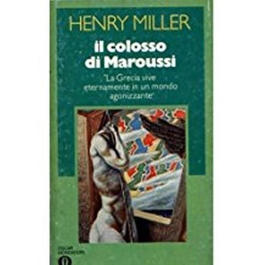 Il Colosso Di Maroussi - Henry Miller - copertina