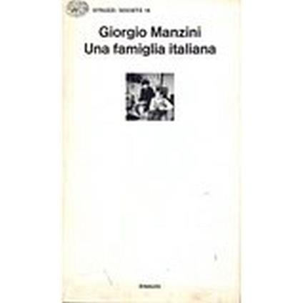 Una famiglia italiana - Giorgio Manzini - copertina