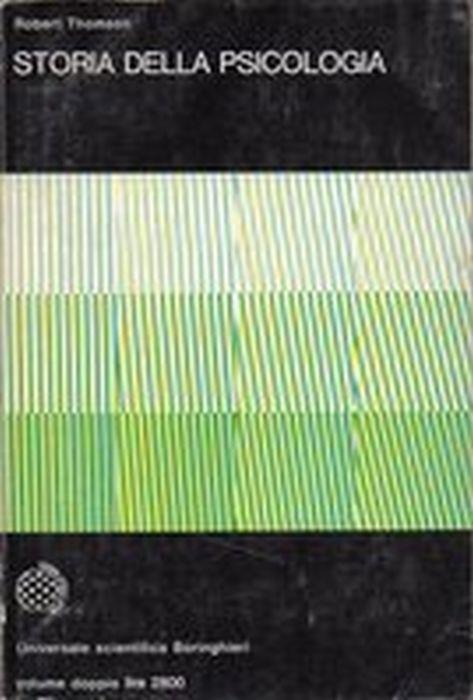 Storia Della Psicologia - Robert Thomson - copertina