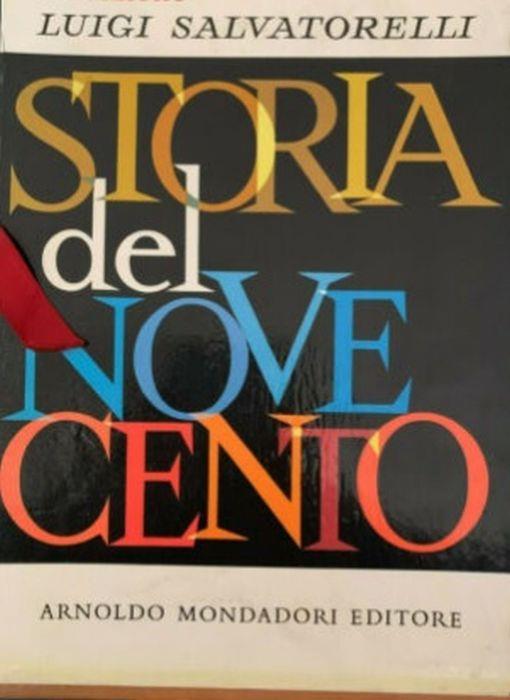 Storia Del Novecento - Luigi Salvatorelli - copertina