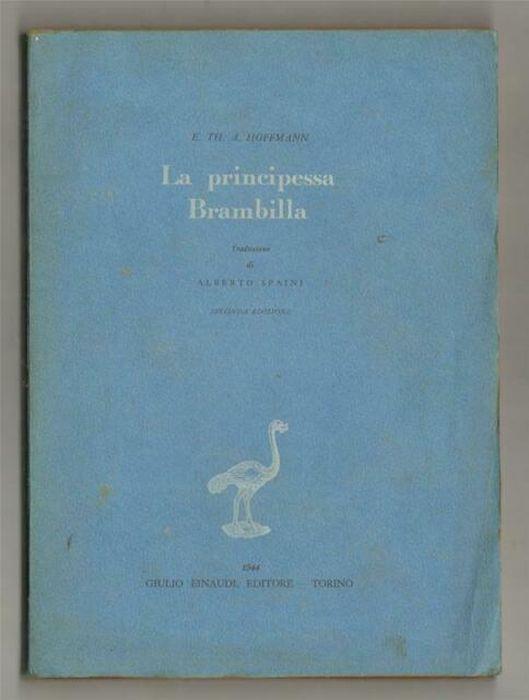 La principessa Brambilla - Ernst T. Hoffmann - copertina