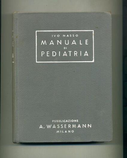 Manuale Di Pediatria - copertina