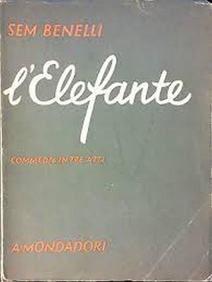 L' Elefante - Sem Benelli - copertina