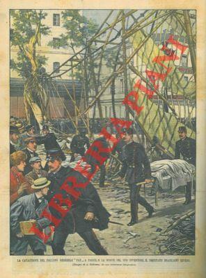 Il pallone dirigibile "Pax" si schianta a Parigi rimane ucciso l'inventore il brasiliano Severo - A. Beltrame - copertina