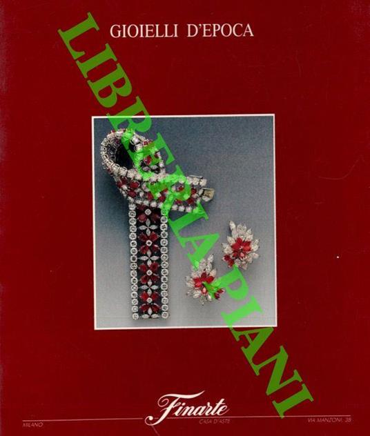Gioielli d'epoca. Asta 739 - copertina