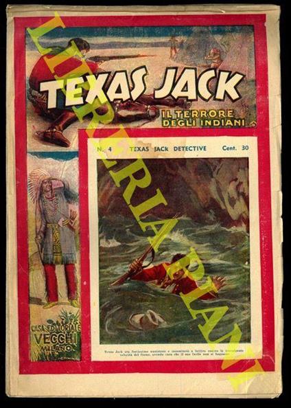 Texas Jack. Il terrore degli indiani - copertina
