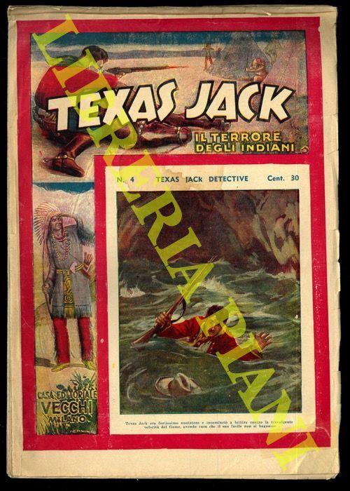 Texas Jack. Il terrore degli indiani - copertina