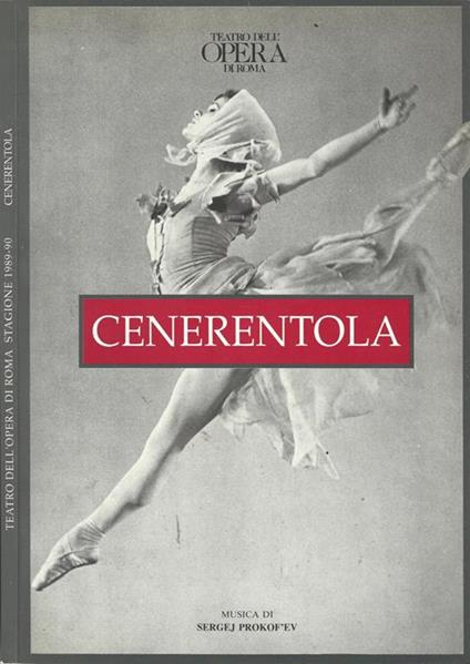 Teatro dell'Opera di Roma. Stagione 1989-90. Cenerentola. Musica di Sergej Prokof'ev - copertina