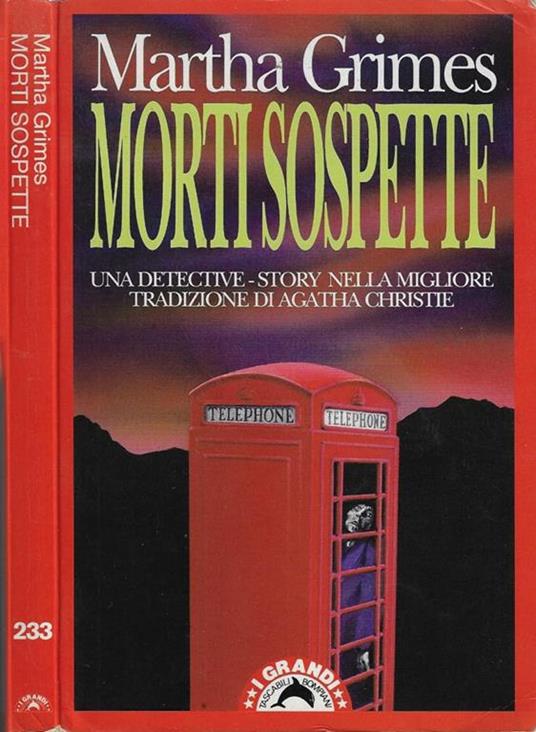 Morti sospette - Martha Grimes - copertina