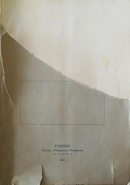 Sopra un caso di alterazioni mentali e nervose da intossicazione epatica - G. Catòla - copertina