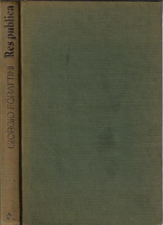 Res publica - Giorgio Forattini - copertina