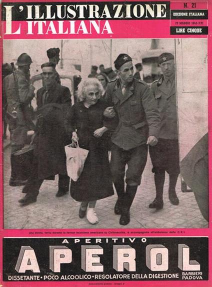 L' Illustrazione Italiana anno LXX n.21 - Enrico Cavacchioli - copertina
