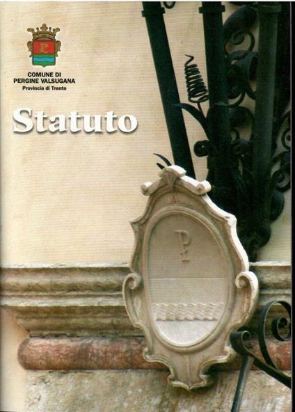 Statuto Comune Di Pergine Valsugana - copertina