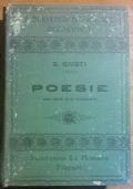 Poesie - Giuseppe Giusti - copertina