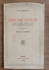 Liriche scelte - Ugo Foscolo - copertina