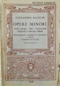 Manzoni, opere minori (inni sacri, odi, tragedie, opesie e prose varie)