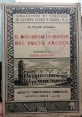 Il discorso in difesa del poeta Archia - M. Tullio Cicerone - copertina