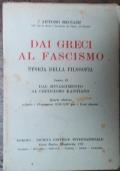 Dai greci al fascismo (libro II) - Arturo Beccari - copertina