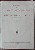 Rivista di diritto finanziario e scienza delle finanze - copertina