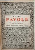 Favole di Esopo scelte e commentate da Giovanni Buscema (1945)
