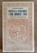 Principii della scienza morale e storia comparativa e critica