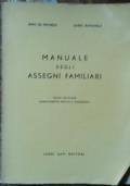 Manuale degli assegni familiari di Irno De Michelis - copertina